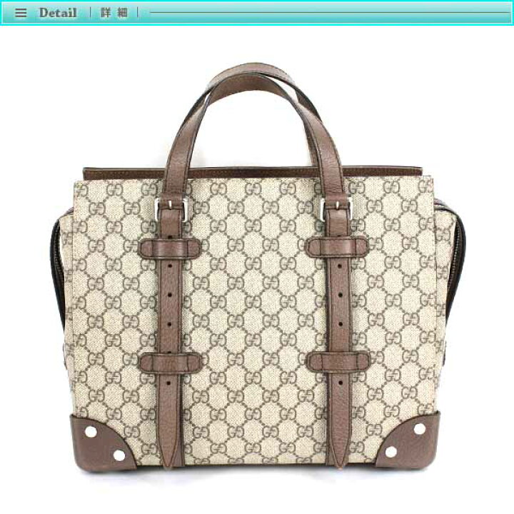 楽天市場】Gucci グッチ GGスプリーム トートバッグ 643814 ベージュ 