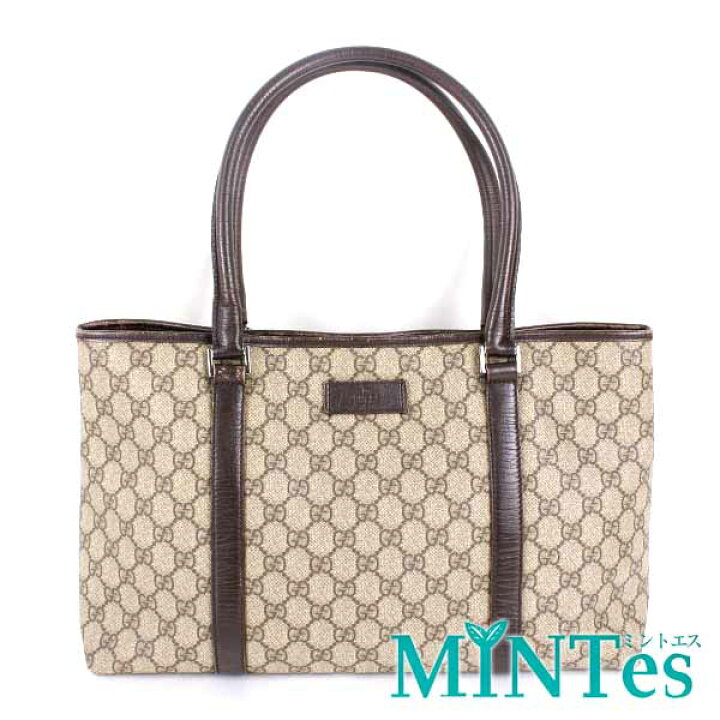 楽天市場】Gucci グッチ GGプラス トートバッグ 114595 ベージュ  