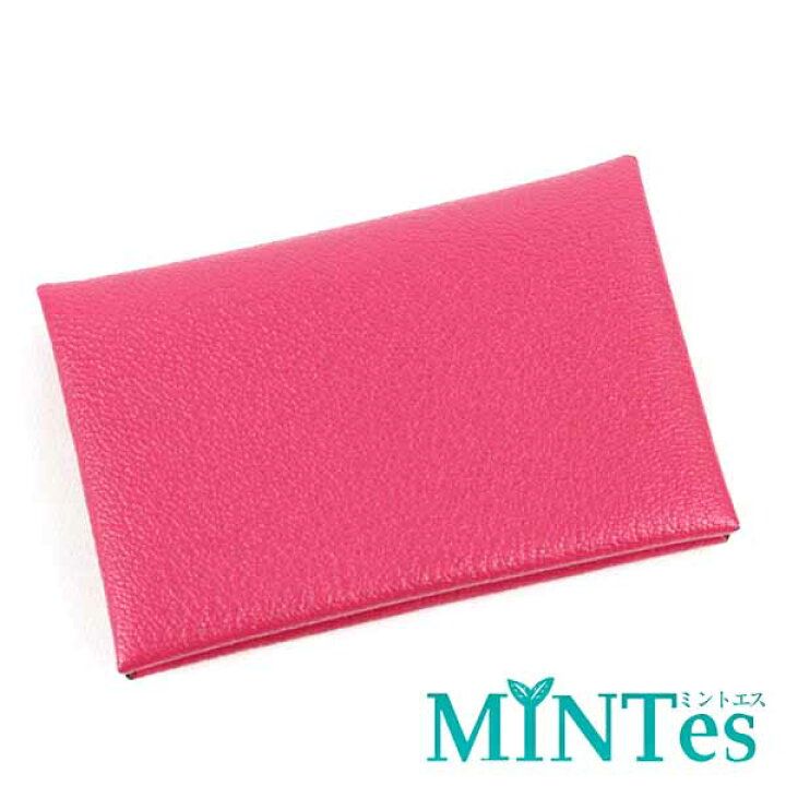 楽天市場】Hermes エルメス カルヴィ カードケース ピンク  