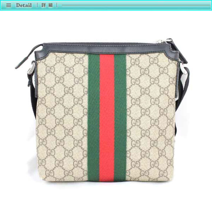 楽天市場】Gucci グッチ GGスプリーム ショルダーバッグ 471454  