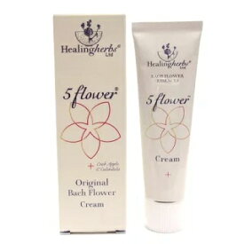 【ネコポスで送料無料】 Healing Herbs (ヒーリングハーブス) ファイブフラワーナチュラルクリーム 30g