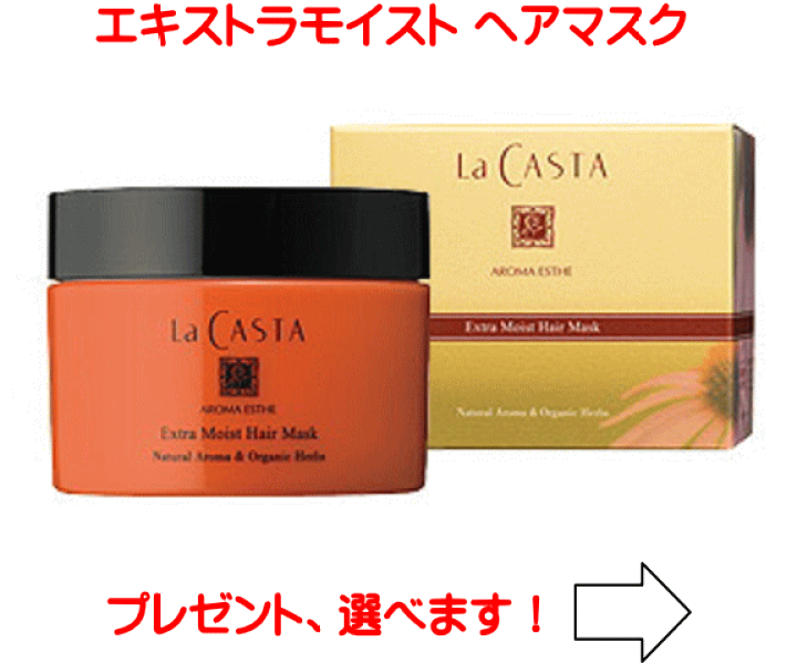 ラ・カスタ / アロマエステ エキストラモイスト ヘアマスクの