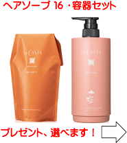 La CASTA　ラ・カスタ　アロマエステ ヘアソープ ヘアマスク 48 試してみた】ラ・カスタ アロマエステ ヘアソープ48／ヘアマスク