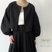 パフスリーブ 長袖 コート・ジャケット レディースファッション の通販