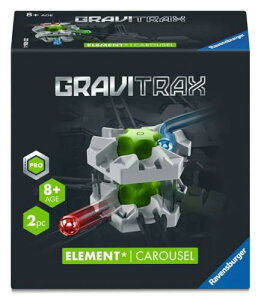 Ravensburger GraviTrax PRO Element Carousel - Zubehor fur das Kugelbahnsystem. Kombinierbar mit allen GraviTrax Produktlinien, Starter-Sets, Extensions Elements, Konstruktionsspielzeug ab 8 J.