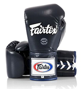 Fairtex �v���R���t�F�f�B�V�����O���[�u �iLace UP �R���j (�u���[, 14oz)