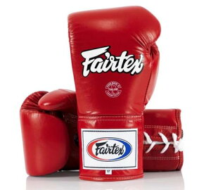 Fairtex �v���R���t�F�f�B�V�����O���[�u �iLace UP �R���j (���b�h, 8oz)