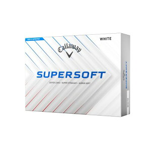 �L�����E�F�C(Callaway) �S���t�{�[�� SUPERSOFT 25 1�_�[�X(12����) 2�s�[�X�\�� �z���C�g