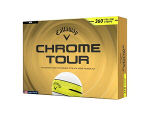 �L�����E�F�C(Callaway) �S���t�{�[�� CHROME TOUR 26 1�_�[�X(12����) 4�s�[�X�\�� 360°�C�G���[�X�g���C�v�E�z���C�g