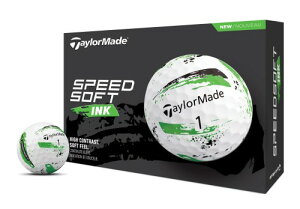 TaylorMade Golf SPEEDSOFT �C���N�S���t�{�[�� �O���[�� 1�_�[�X