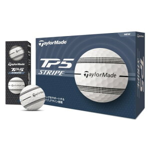 �e�[���[���C�h(TAYLOR MADE) TMJ24 TP5 Stripe JPN dz �e�B�[�s�[�t�@�C�u �X�g���C�v �S���t�{�[�� �z���C�g