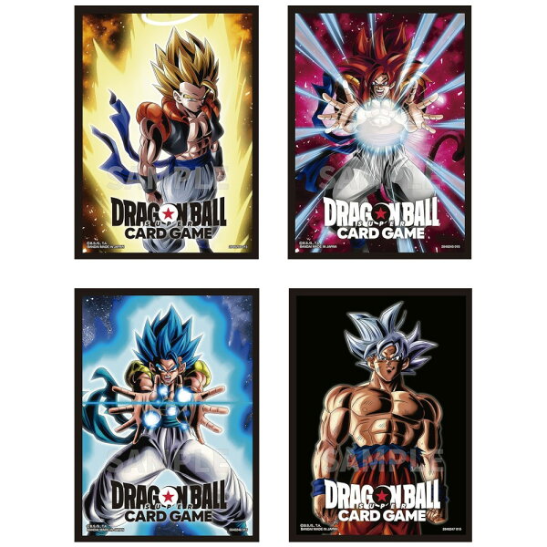 ドラゴンボールSCG フュージョンワールド オフィシャルカードスリーブ4[4種アソート]