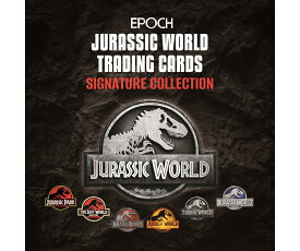 EPOCH JURASSIC WORLD TRADING CARDS SIGNATURE COLLECTION