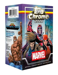2026 TOPPS CHROME MARVEL COMICS VALUE BOX | 2026 �g�b�v�X �N���[�� �}�[�x���R�~�b�N�X �o�����[�{�b�N�X