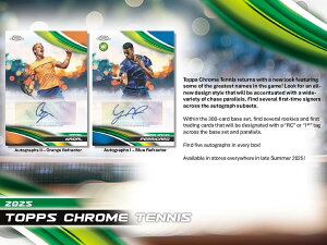 TENNIS 2025 TOPPS CHROME BREAKER DELIGHT | 2925 �g�b�v�X �N���[�� �e�j�X �u���C�J�[�f���C�g