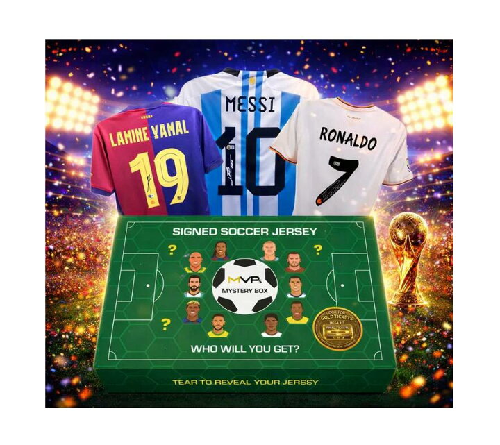 楽天市場】SOCCER 2026 MVPS MYSTERY MEMORABILIA BOX SIGNED SOCCER 