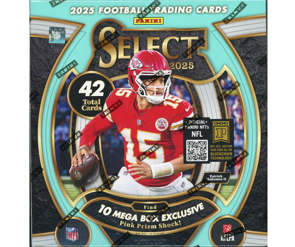 NFL 2025 PANINI SELECT MEGA BOX | 2025 パニーニ セレクト フットボール メガボックス