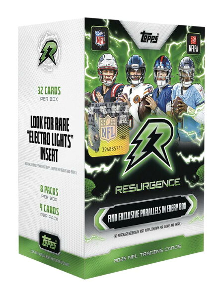 NFL 2025 TOPPS RESURGENCE VALUE BOX | 2025 トップス リサージェンス フットボール バリューボックス