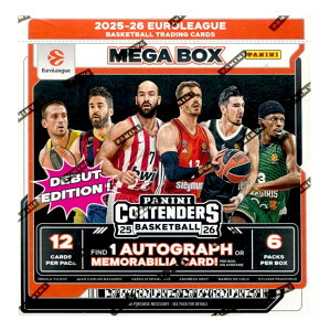 BASKETBALL 2025-26 PANINI CONTENDERS EUROLEAGUE MEGA BOX