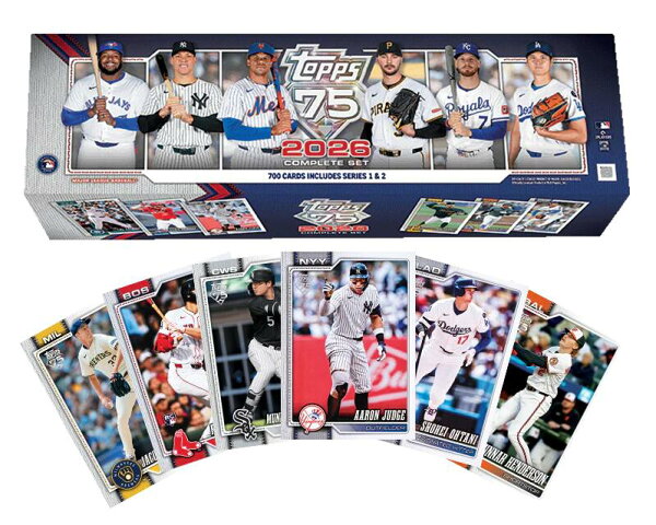 MLB 2026 TOPPS COMPLETE SETS | 2026 トップス ベースボール コンプリートセット