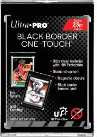 Ultra・PRO ワンタッチ マグネットホルダー 23pt(約0.6mm)厚 黒枠