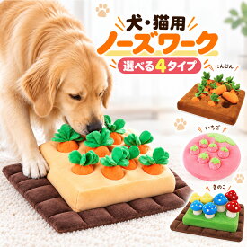 ノーズワーク にんじん ペットおもちゃ ペット用品 知育玩具 ぬいぐるみ 人参 犬 きのこ いちご いぬ 猫 ねこ 性格改善 運動不足 嗅覚訓練 ストレス解消 犬歯磨き 食いちぎる対策 送料無料 知育 ペット訓練毛布 ペット マット 犬 おもちゃ