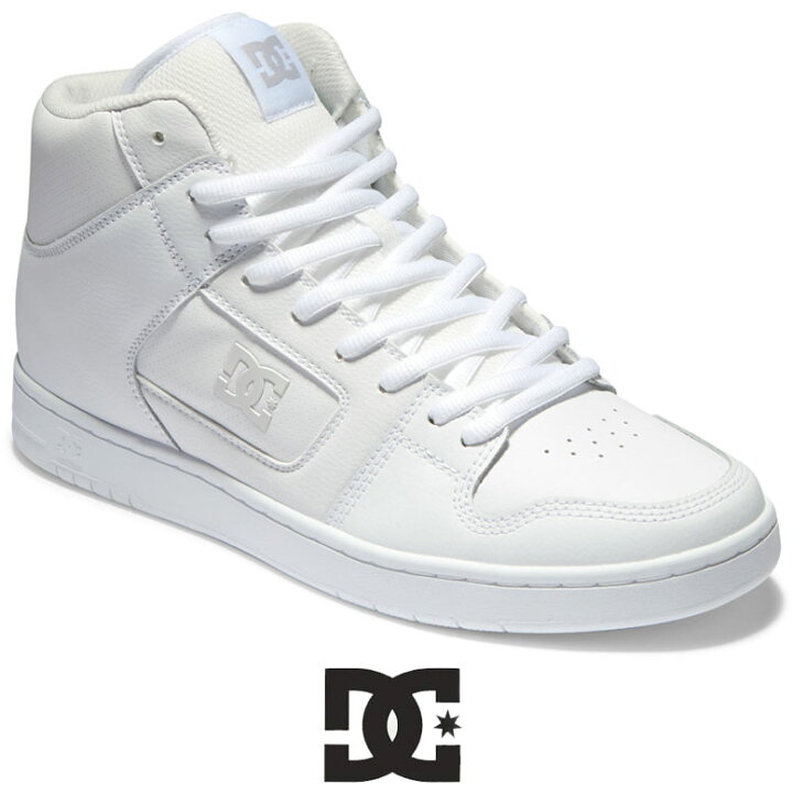 楽天市場】DCシューズ ハイカット DM005002 HHB 白 MANTECA 4 HI 