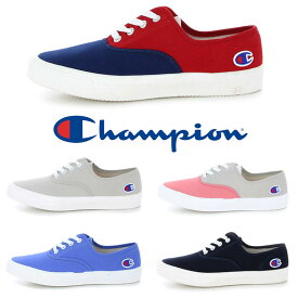 チャンピオン LC008J スリッポン OX champion CENTER COURT SLIP センターコート ローカット スニーカー レディース メンズ キャンバス シューズ グレー ピンク ブルー ネイビー レッド