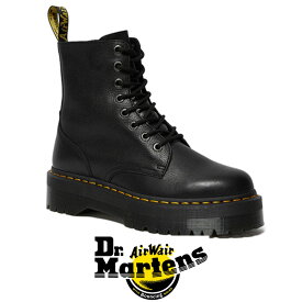 ドクターマーチン 8ホール 厚底 シューズ Dr.Martens 1460 8 Eye Boot Quad Retro Jadon Pisa 26378001 ブラック 黒 ジェイドン ピサ レディース 女性 靴 エレベーターシューズ