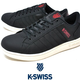 メンズ スニーカー ローカット コートスニーカー ケースイス K-SWISS KS 300RS ブラック 黒 シューズ 靴