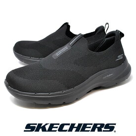 大きいサイズ スケッチャーズ スリッポン スニーカー メンズ SKECHERS GO WALK 6 216202 BBK ブラック 黒 ゴーウォーク6 ローカット 28.0cm 28.5cm 29.0cm