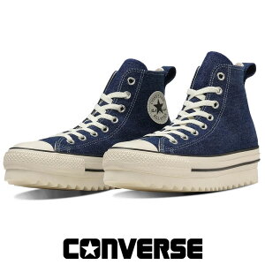 コンバース シャークソール DM HI レディース 厚底スニーカー ハイカット キャンバス オールスター CONVERSE ALL STAR SHARKSOLE DM HI 1SE178 ブルー