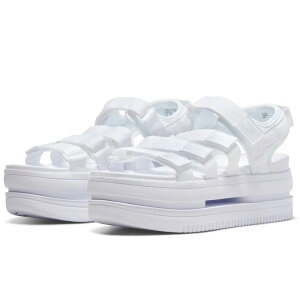 ナイキ サンダル NIKE 厚底サンダル ウィメンズ アイコン クラシック サンダル レディース アウトドア スポーツサンダル ホワイト/ピュアプラチナ/ホワイト 白 DH0223 100 SALE セール