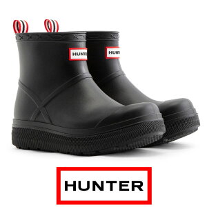 ���f�B�[�X ���C���u�[�c �n���^�[ HUNTER UFS7105PVC 7105 �h�� ���C�� �V���[�Y �v���C ���[���f�b�g �u�[�c �V���[�g ���K�i �� �u���b�N SALE �Z�[��