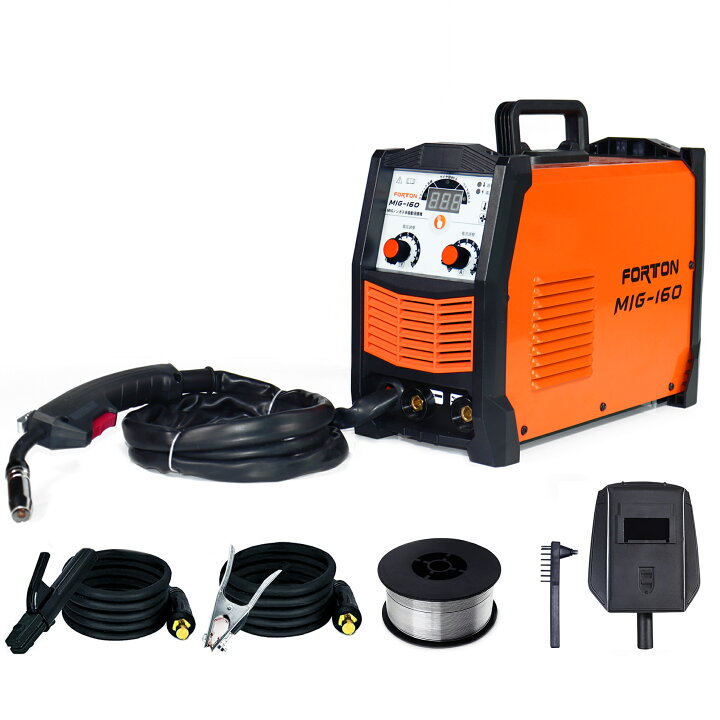 楽天市場】FORTON 半自動溶接機MIG160 AC100V 1台両用 MMA・MIG 