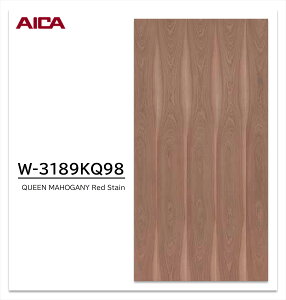 �A�C�J �v���X�����_�[ QUEEN MAHOGANY 1���� 4×8 0.95mm 1200×2400mm +WONDER �����~�����ϔ� �ؖ� WOOD �yNatural | W-3187KQ98�z�yOil Finish | W-3188KQ98�z�yRed Stain | W-3189KQ98�z�y�󒍐��Y�z