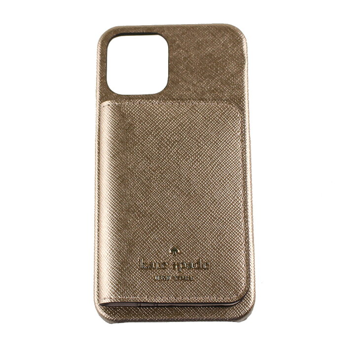 楽天市場 P10倍 11 19 0時 11 24時 ケイトスペード Iphoneケース Iphone 12 Mini Kate Spade K4846 650 ゴールド系 カード収納型 スマホケース テックアクセサリー レディース ミッピーナ