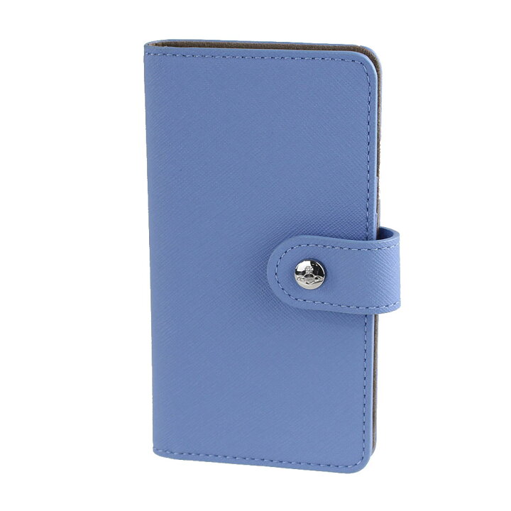 楽天市場 ヴィヴィアン ウエストウッド Iphoneケース Iphone7 Iphone8 手帳型 Vivienne Westwood ブルー系 カード収納型 スマホケース テックアクセサリー レディース ミッピーナ