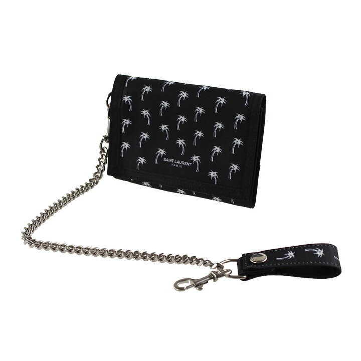 楽天市場 サンローラン 財布 メンズ 三つ折り ナイロン Saint Laurent Hpf1e ブラックマルチ系 トロピカル柄 チェーン 財布 小物 ミッピーナ 楽天市場 サンローラン 財布 メンズ 三つ折り ナイロン Saint Laurent Hpf1e ブラックマルチ系 トロピカル柄 チェーン 財布 小物 ミッピーナ