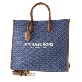 マイケルコース トートバッグ デニム モノグラム MICHAEL KORS 35f2g7zt9j ブルーマルチ 青 バッグ レディース