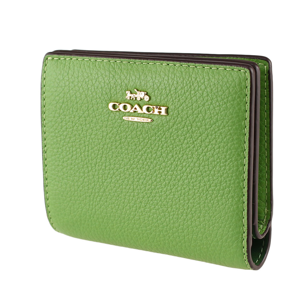 楽天市場】コーチ 財布 二つ折り COACH c2862 imma1 グリーン 緑 財布