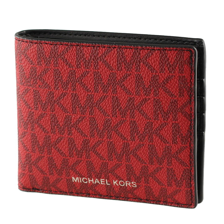 楽天市場】マイケルコース 財布 メンズ 二つ折り モノグラム MICHAEL 