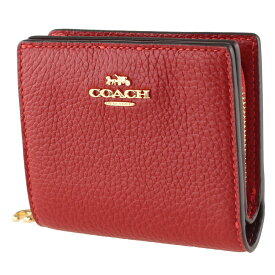 コーチ 財布 二つ折り COACH c2862 imf8q レッド 赤 財布 レディース