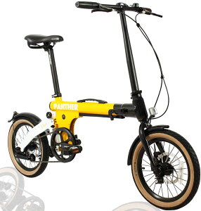 PANTHER (pT[) oCN a ~jx ܂肽ݎ] O܂dl gKvȂ 16inch×1.90ԗ yʃA~6061t[ Kg155cmȏ OfBXNu[L [J[ۏ1N