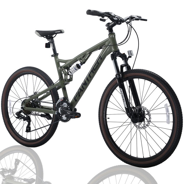 楽天市場】PANTHER (パンサー) マウンテンバイク MTB 26inch×2.1  