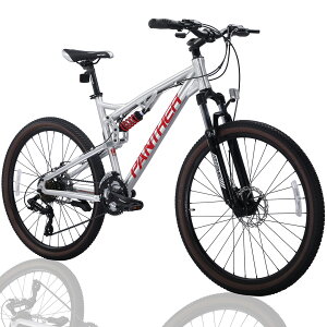 PANTHER (pT[) }EeoCN MTB 26inch×2.1 V}m24iϑ Vt^[u[Lpo[ yʃA~t[ t[450mm Kg165cmȏ OnuNCbN[X R