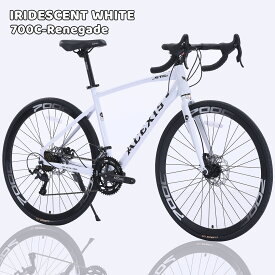 ロードバイク 自転車 ACEXIS L-TWOO 16段変速 適応身長160cm以上 前輪クイックリリース仕様 厚手クッションサドル ディスクブレーキ 通勤 通学 プレゼント 誕生日