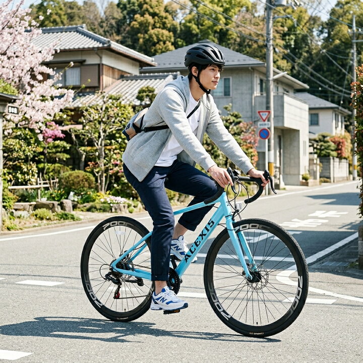 楽天市場】【完成車お届け可能】ACEXIS ロードバイク 自転車 シマノ21 