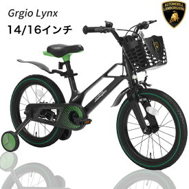 【完成車お届け可能】【2026年最新モデル】Lamborghini (ランボルギーニ) 子供用自転車 4歳 5歳 6歳 7歳 8歳 9歳 10歳 14インチ 16インチ 18インチ 補助輪 スタンド 泥除け 前カゴ 超軽量マグネシウム素材 子供自転車 幼児自転車 入学祝い 卒業祝い 進級祝い 誕生日