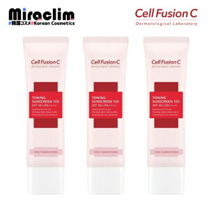 �y���Ă��~�� �N���[���zCell Fusion C TONING SUNSCREEN [SPF 50+/PA++++]�y���K�i�z�Z���t���[�W����C �O���J�b�g ��h�� UV�P�A �T���X�N���[�� �X�L���P�A �؍��R�X�� ���ω��n �x�[�X���C�N UV�N���[